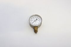 MANOMETER 0-1 BAR 1/4" RAD. Ø63