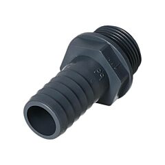 SCHLAUCHTÜLLE AG1" D25 TYP 8130 GRAU PP