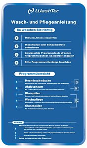 WASCHANLEITUNG SB WASHTEC 5  PROG. DE