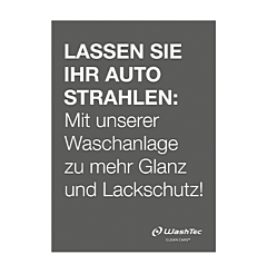 Poster "Strahlen" A0 grau