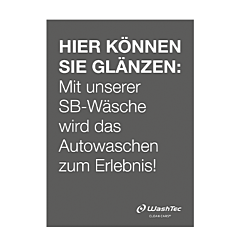 Poster für SB-Plätze A1 grau