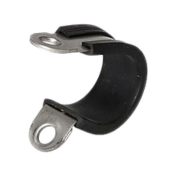 SCHRAUBROHRSCHELLE 21,3/15 VA MIT GUMMIP