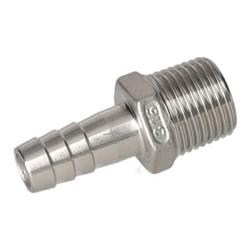 SCHLAUCHTÜLLE R1/2" ROSTFREI F.SCHLAUCH