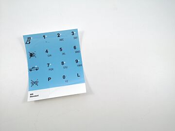 EINSCHUBFOLIE F. TERMINAL CP2 LEISTUNGST