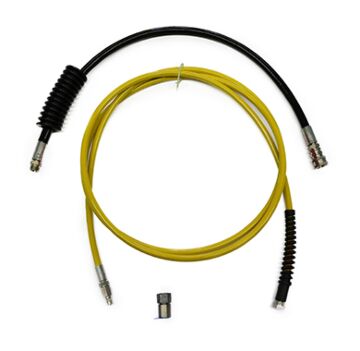 HD-Schlauch Schnellkupplung Set gelb 5M