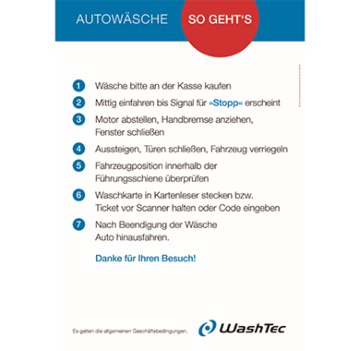 Schild Einfahrt Sommer Karte/Scan/Code