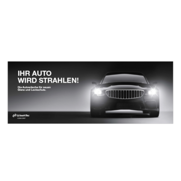 Banner Strahlen 3x1 Meter