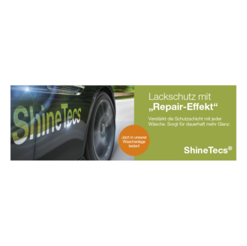 Banner ShineTecs 3 x 1 Meter - Grün