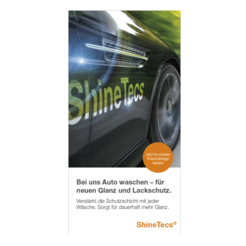 Flyer ShineTecs - VPE 250 Stück