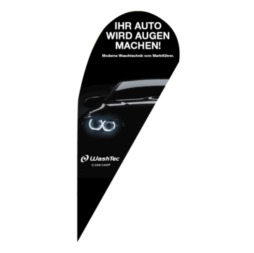 Beachflag Drop, Größe S, Ihr Auto...