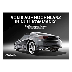 Poster "Von 0 auf Hochglanz" - A4 quer