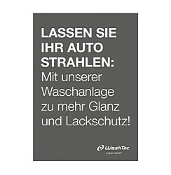 Poster "Strahlen" A0 grau