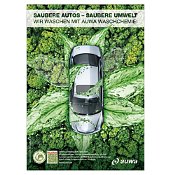 Poster "AUWA Green Car Care" - A2
