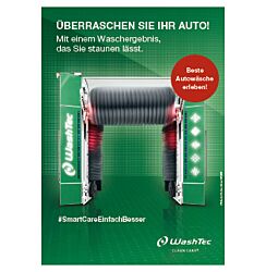 Poster SmartCare - Überraschen A3 Grün
